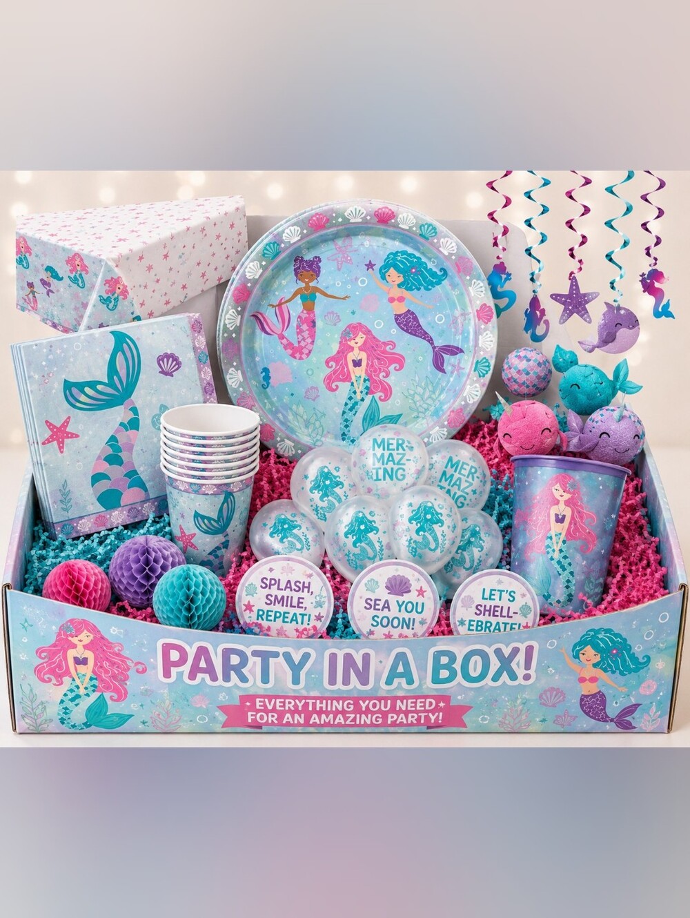 Mermazing Mermaid Party In A Box!